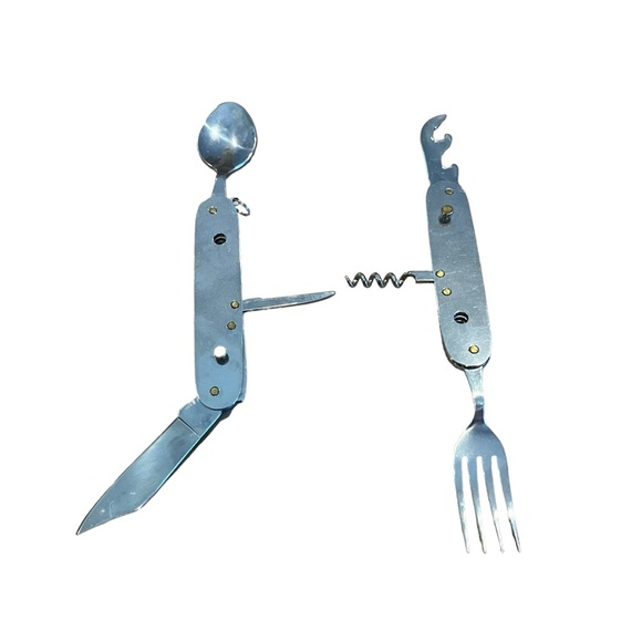 Columbia Black 7 Function Foldable Utensil Set|Camping Tools - Picture 2 of 12